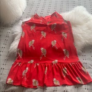 Slip on dress with Parrot 🦜 design